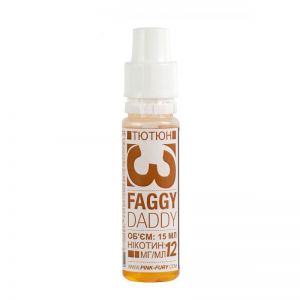 Рідина для електронних сигарет Pink-Fury CFAGGY DADDY Тютюн 15 мл ― Eco-Life